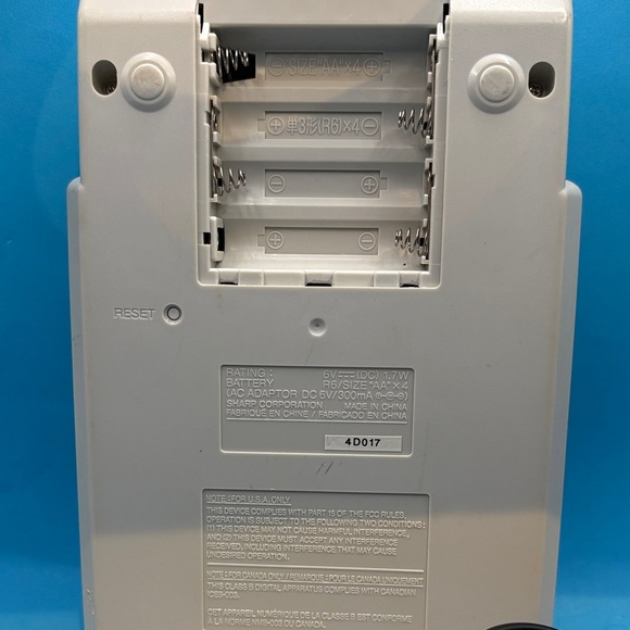 VINTAGE PRINTING CALCULATOR FOR SHARP FANS FITS EL 1701C OR EL1701C READ - Picture 7 of 7